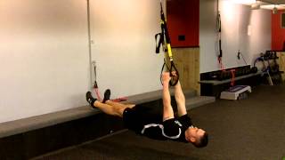 Feet Elevated TRX Row