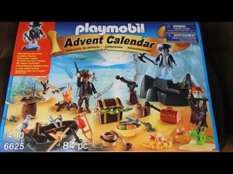 Playmobil Pirate Treasure Island Advent Calendar - 24 Day Countdown Toy Set With Ghost Pirate & Accessories - View #11