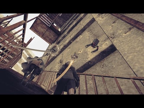 NieR:Automata/ニーア オートマタ 双子の牙入手方法(満足の階段)[1080P60]