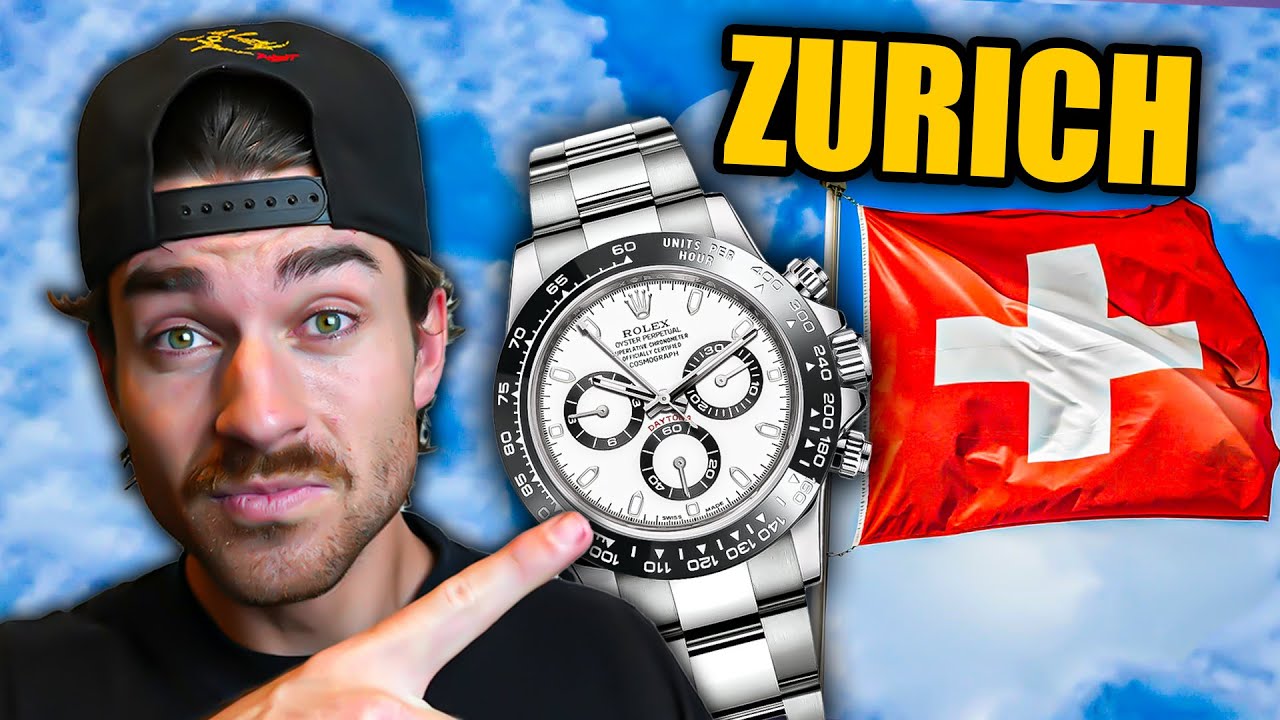 HAND DELIVERING ROLEX DAYTONA IN ZURICH SWITZERLAND! YouTube