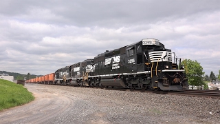 Trains on the Norfolk Southern Reading Line - Spring