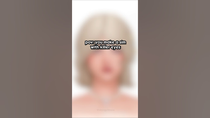 pov: you make a sim with KILLER eyes 👁| the sims 4 #sims #thesims4 #sims4 #shorts