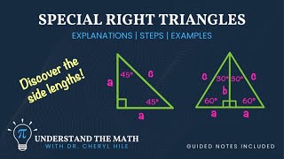 Special Right Triangles Explained | 30-60-90 and 45-45-90