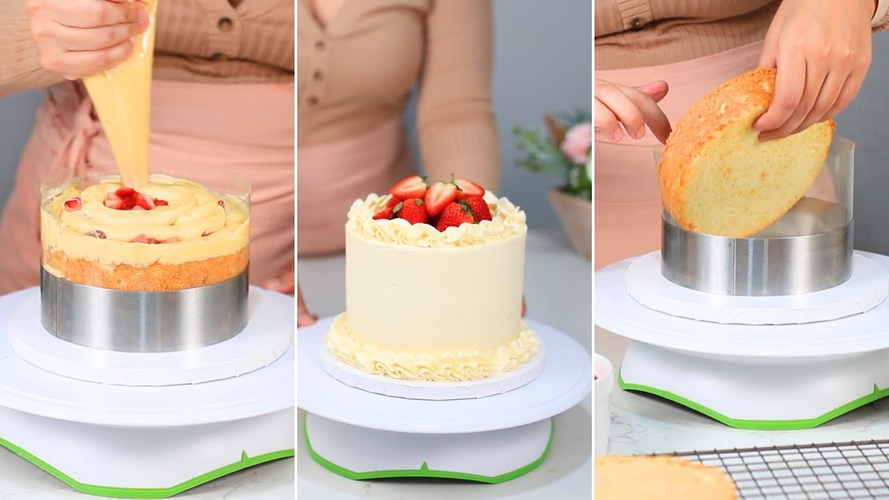 ✨Torta de Vainilla y Mousse de Brigadeiro de Leche✨