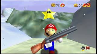 Shotgun Mario 64 [4K] - Episode 10 - Snowmans Land [NC]