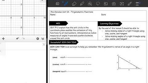 Pre-Calculus- Solving Right Triangles