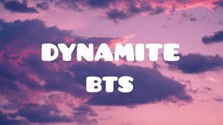 BTS - DYNAMITE (LYRICS)                                                 #bts #dynamite #btssongs