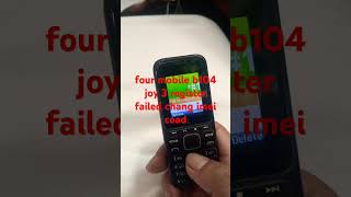 Four Mobile B104 Joy 3 Register Failed