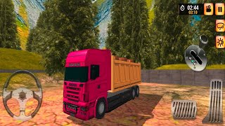 Offroad Cargo Truck Driver:Uphill Logging Truck 3D Oil Tanker Transporter 2024 screenshot 2