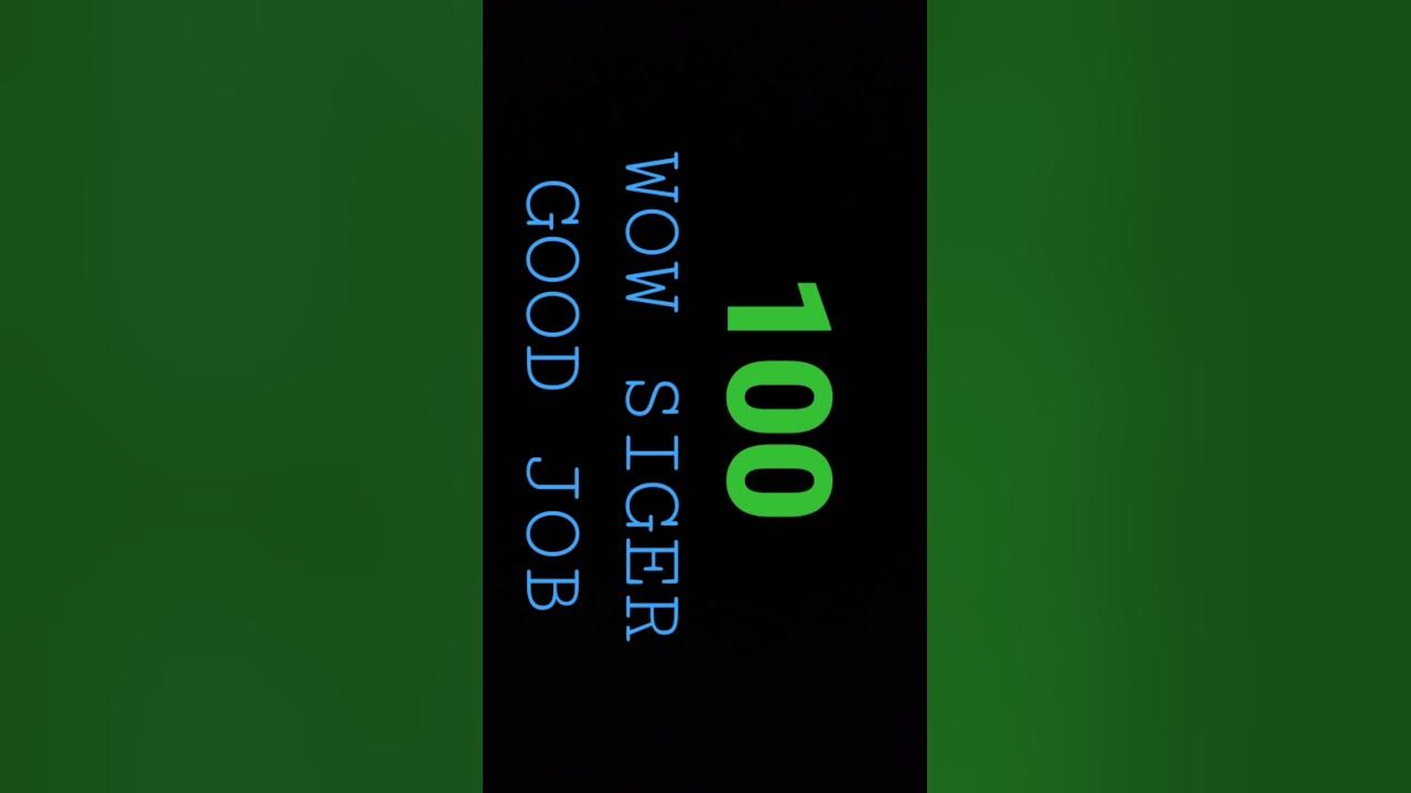 karaoke score 100 - YouTube