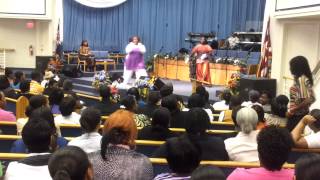 Video thumbnail of "Speak Into the Atmosphere - Myron Butler - (Praise Dance) by Wendee Miller"