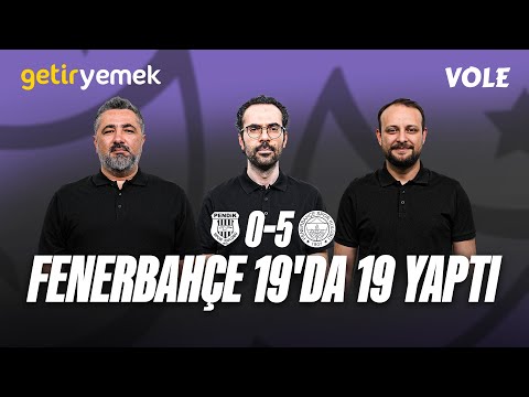 Pendikspor - Fenerbahçe Maç Sonu | Serdar Ali Çelikler, Serkan Akkoyun, Onur Tuğrul | Nakavt