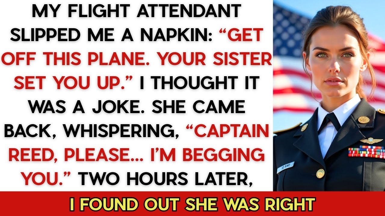 A Flight Attendant Whispered ‘You Need To Get Off This Plane Right Now—Your Sister Set You U