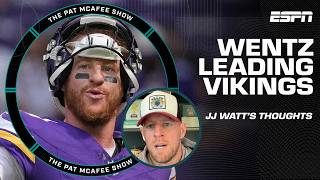 The Carson Wentz Experience 🎢 JJ Watt on the Vikings after beating the Packers | The Pat McAfee Show