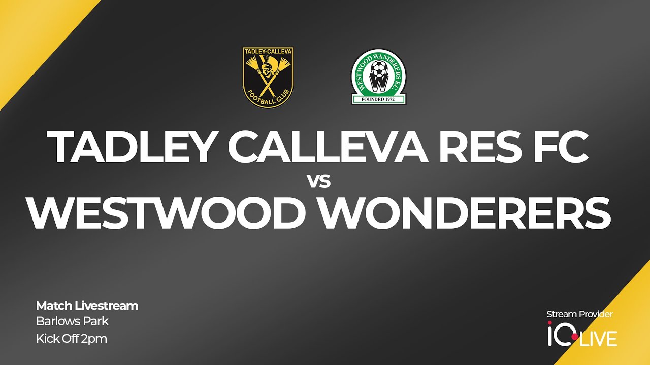 Tadley Calleva Reserves FC v Westwood Wonderers FC Match Highlights - 15 April 2023