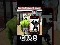 Gorilla Show off power in Indian Bike Driving 3D #ibd3d #viralshorts