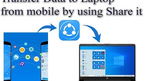 Transfer files , videos, photos from mobile to laptop by using ShareIt App
