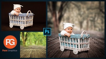 How to edit baby photos in Photoshop Tutorial || baby photo editing || Patel Graphics