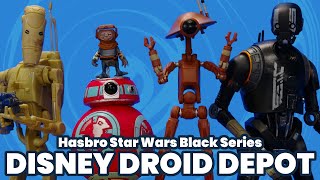 Star Wars Black Series Droid Depot Pit Droid C-B23 K-7R1 Babu Frik Disney Exclusive Figure Review