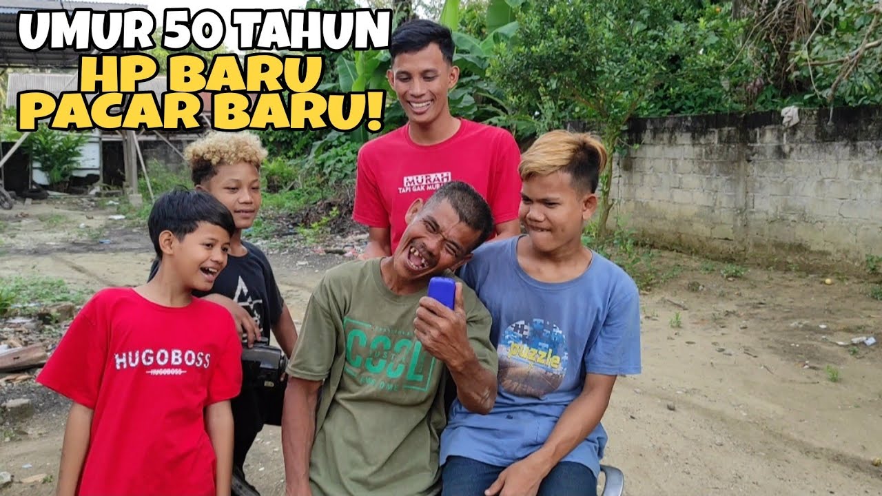 Umur 50 Tahun Baru Pacaran Pakai Hp Baru!