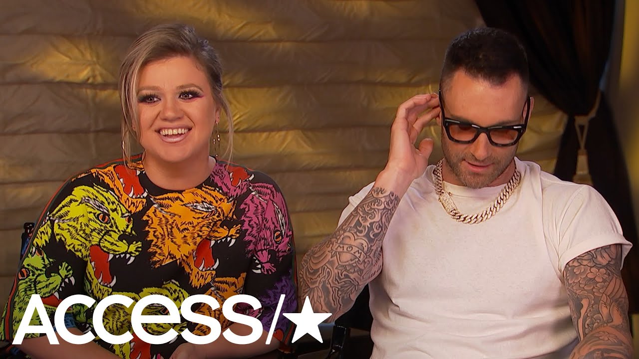 'The Voice': Kelly Clarkson & Adam Levine Create A Fantasy Music Supergroup During Our Interview!