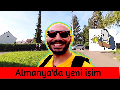 Almanya'da kaynakçı olarak yeni iş buldum (bingo)