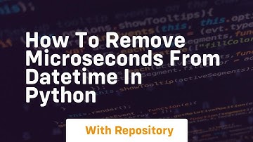 how to remove microseconds from datetime in python