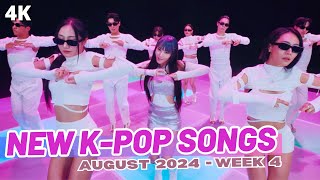 K-POP・アジア Lag NEW K-POP SONGS | AUGUST 2024 (WEEK 4) - YouTube