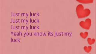 Just My Luck Lyrics - McFly chords