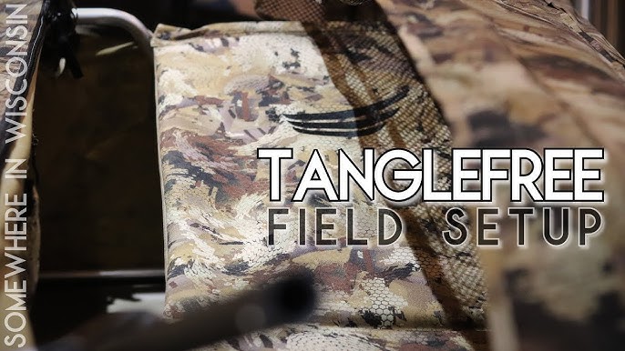 Tanglefree Dog Hunting Vest | First Lite Typha Camo | Size XL