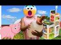 Fun Day at Hands on House!| ICE CREAM FOR SALE!| Pretend Play with farm Animals and “Grocery Store”