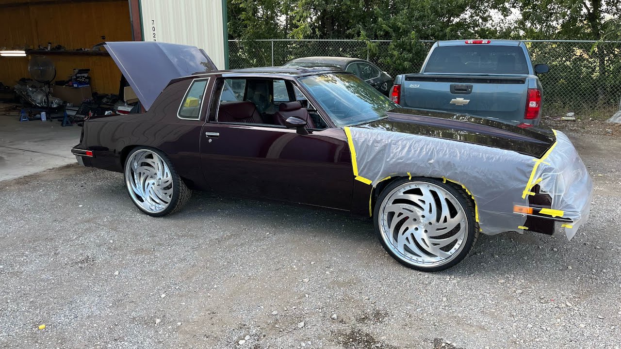 88 Cutlass Ls Swap move for the First time in 10 Years - YouTube