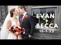 Gedney farm fall wedding evan  becca