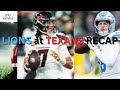 LIONS at TEXANS Recap and Reaction SNF | S&amp;S Pigskin Picks