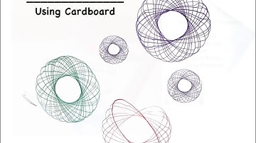 DIY - How to make Spirograph Toy with cardboard - Recycled Craft | बच्चों का खिलौना