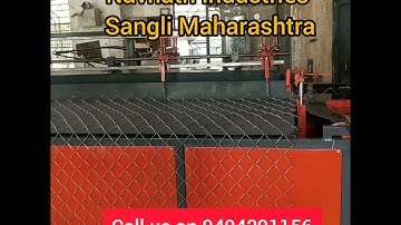 semiautomatic chainlink fencing machine