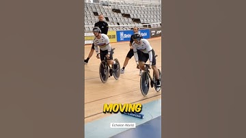 Baanwielrennen is de moeilijkste sport 😱 !!!