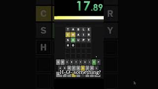 Good old mechanic to Speedrun WORDLE in less than a minute #wordle #shorts