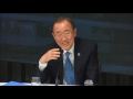 Ban Ki-moon on unpaid internships at the UN