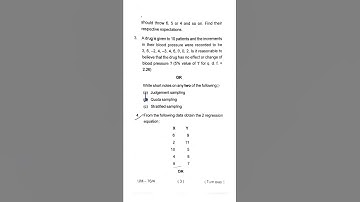 (B.com)3 sem business statistics semester exam paper (2013year)