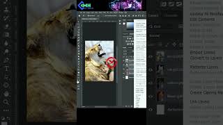 Top 3 Photoshop Shortcuts Rasterize Layers, Marge Layers, New Layers | MH Hi Tech #shorts