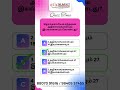 TNPSC Quiz | Daily Current Affairs & GK 🔥 #Shorts #tnpsc #group1 #group1preparation #tnpscgroup2
