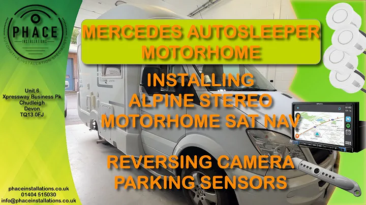MERCEDES SPRINTER AUTOSLEEPER MOTORHOME - PARKING SENSORS, REVERSE CAMERA, ALPINE STEREO UPGRADE