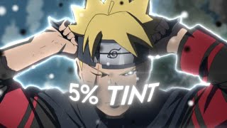 5% Tint - Boruto Amvedit Quick Free Project File In Description