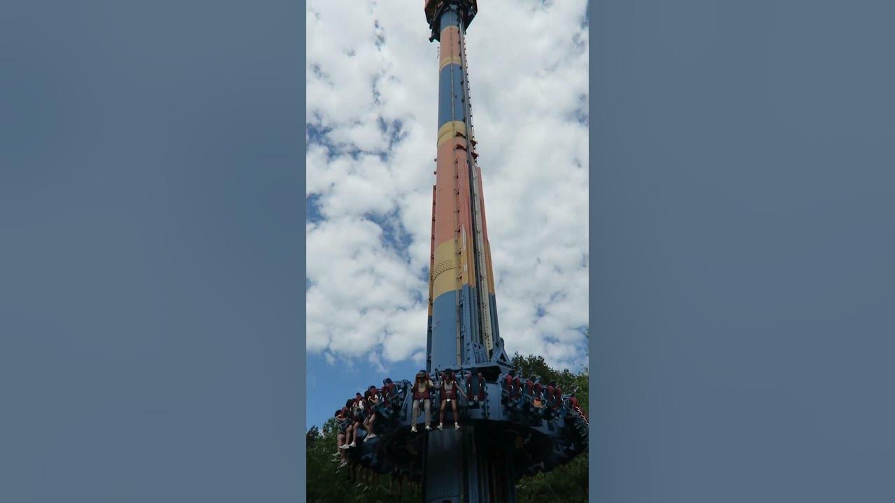 Most Intense Drop Tower in America? | Acrophobia at Six Flags Over Georgia  - YouTube