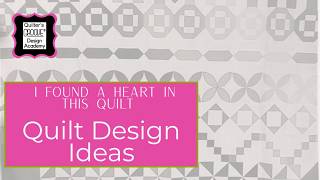 I Found a Heart in This Quilt — Quilting Design Ideas
