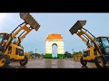 Jcb machines made in india made for the world atmanirbhar bharat
