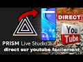 Comment faire un direct sur prism live studio avec logo en wolof