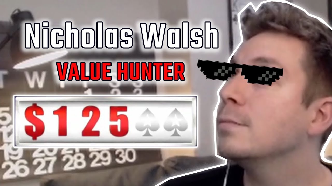 "Nick Walsh Value Hunter" Stream Highlights 4 Spin & Go