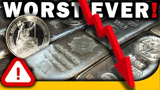 Biggest Silver Crash In History Happening Now Whats Next
